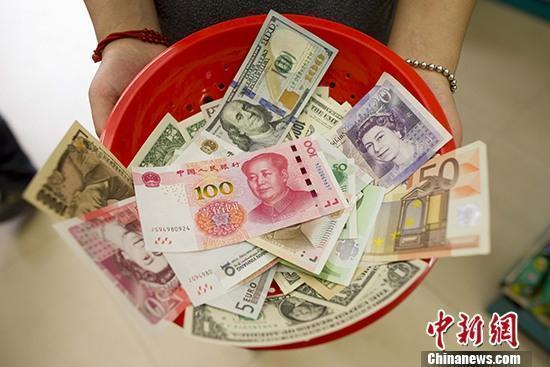 一攬子貨幣資料圖。
