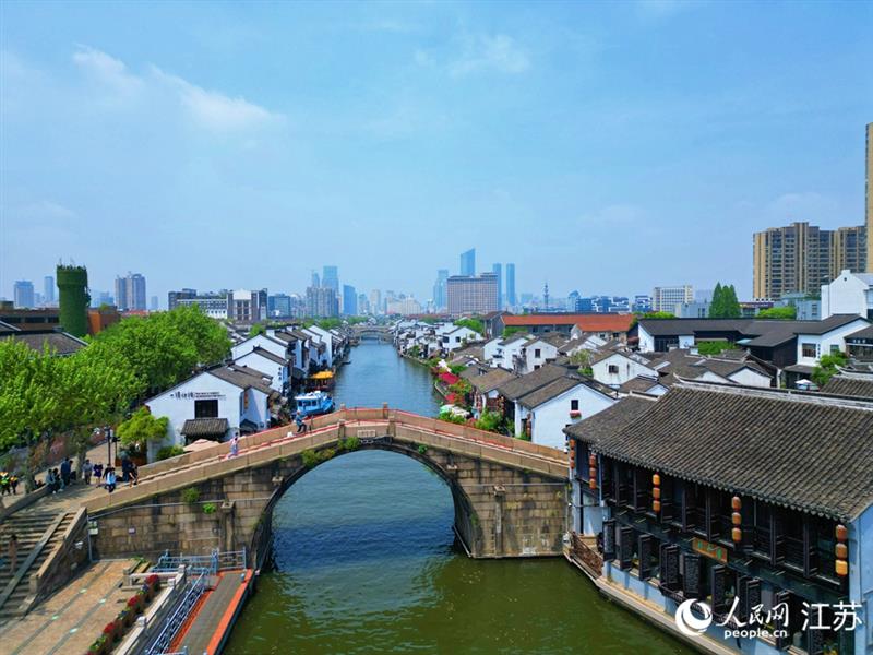清名橋歷史文化街區(qū)一景。人民網(wǎng)記者 王繼亮攝
